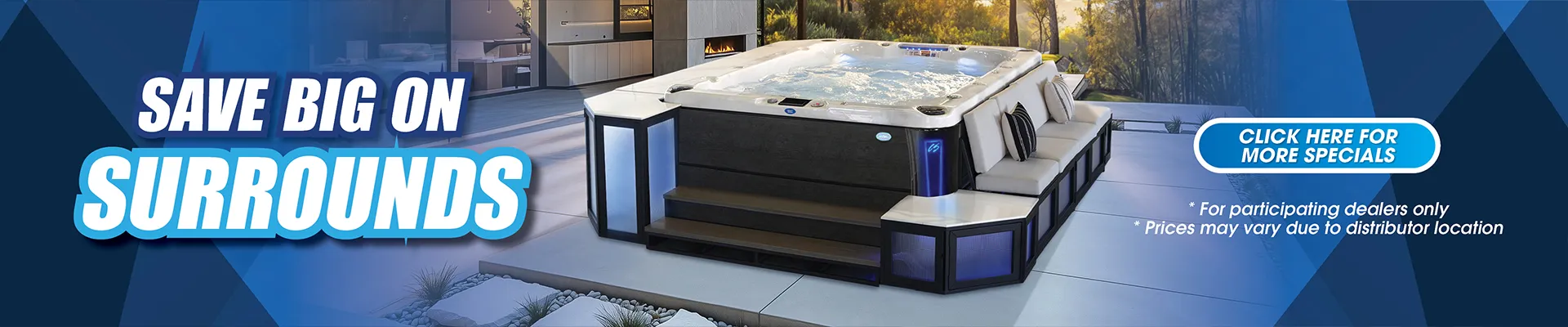 Calspas hot tub being used in a family setting - Stamford