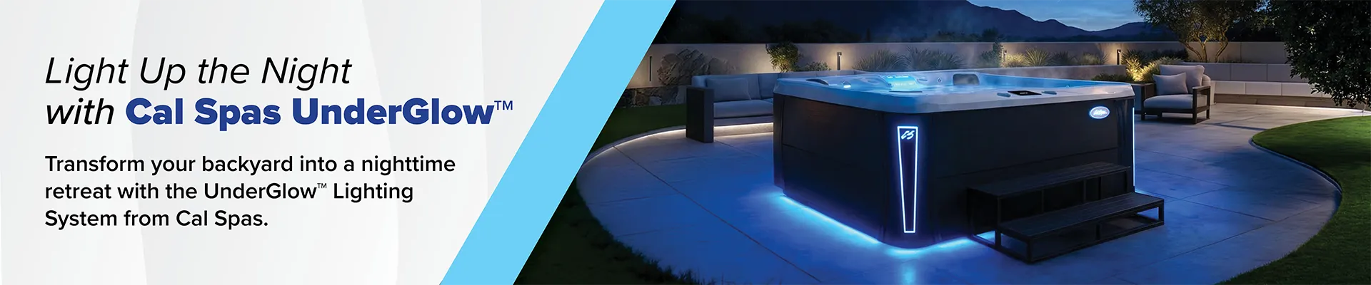 Calspas hot tub being used in a family setting - Stamford